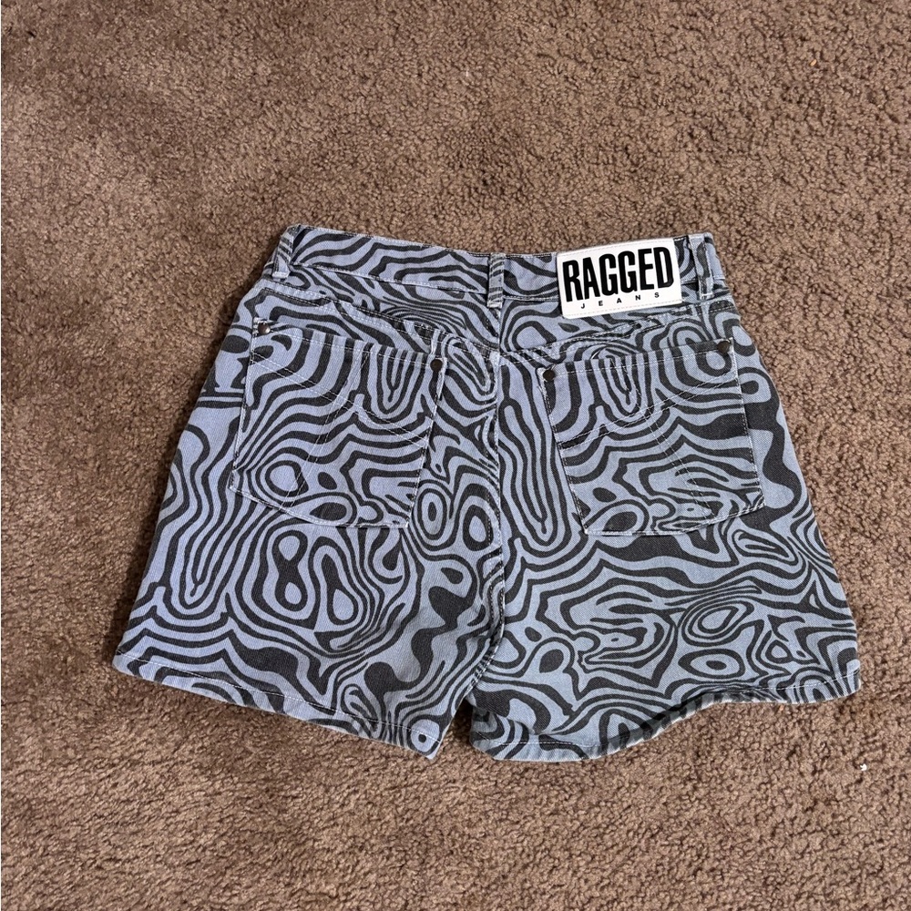 Y2K The Ragged Priest Denim shorts.